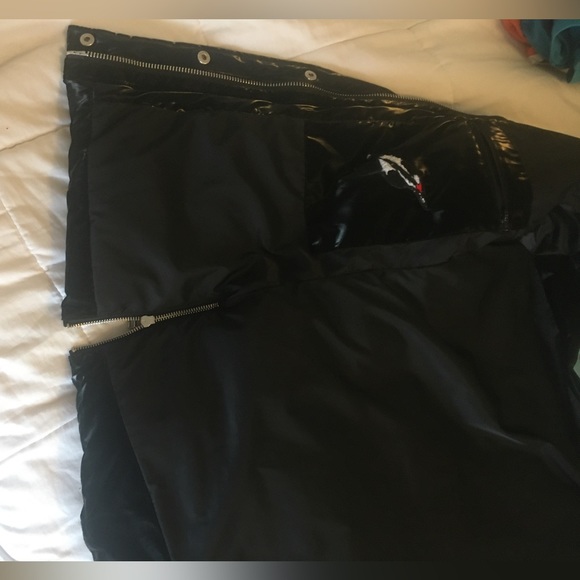 WOODPECKER WOODY BOMBER JACKET - ALL WET BLACK New - Picture 13 of 16